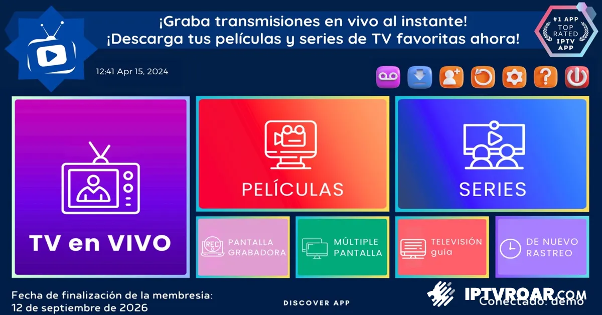 Disfruta de IPTV de pago con streaming premium en España. Accede a televisión premium online con canales exclusivos, películas y deportes en alta calidad. ¡Stre