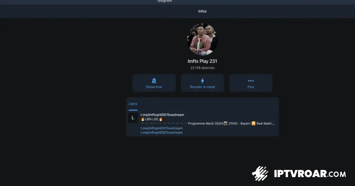 Découvrez l'offre IPTV premium IMFTX : Abonnement stable, chaînes françaises HD, streaming sport et films en haute qualité. Profitez de la télévision en ligne d