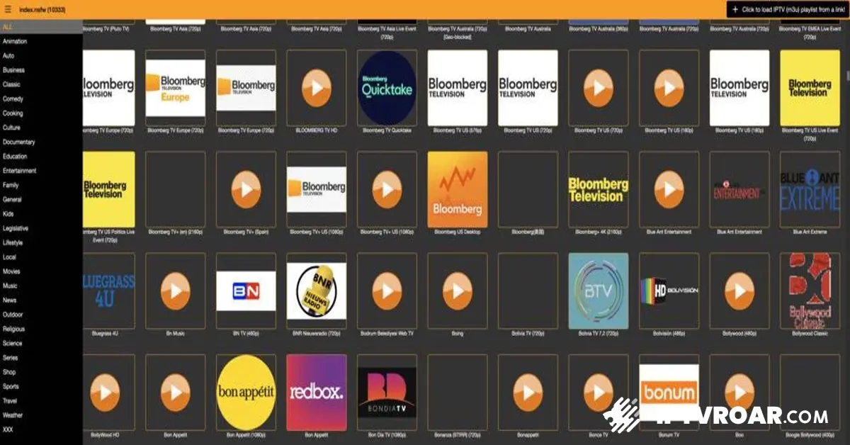 listes m3u france, iptv liens
