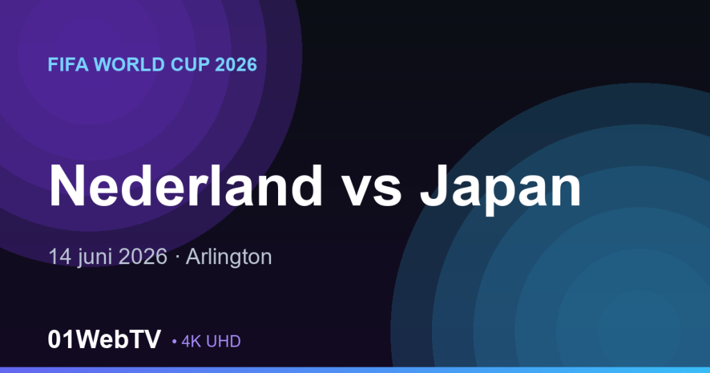 Nederland vs Japan
