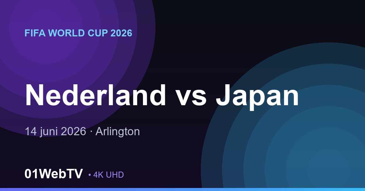 Nederland vs Japan
