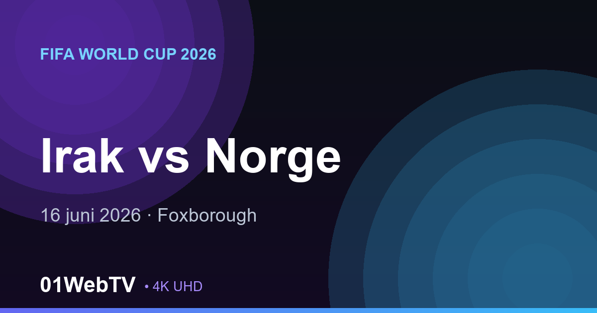 Irak vs Norge