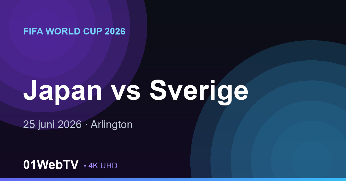 Japan vs Sverige