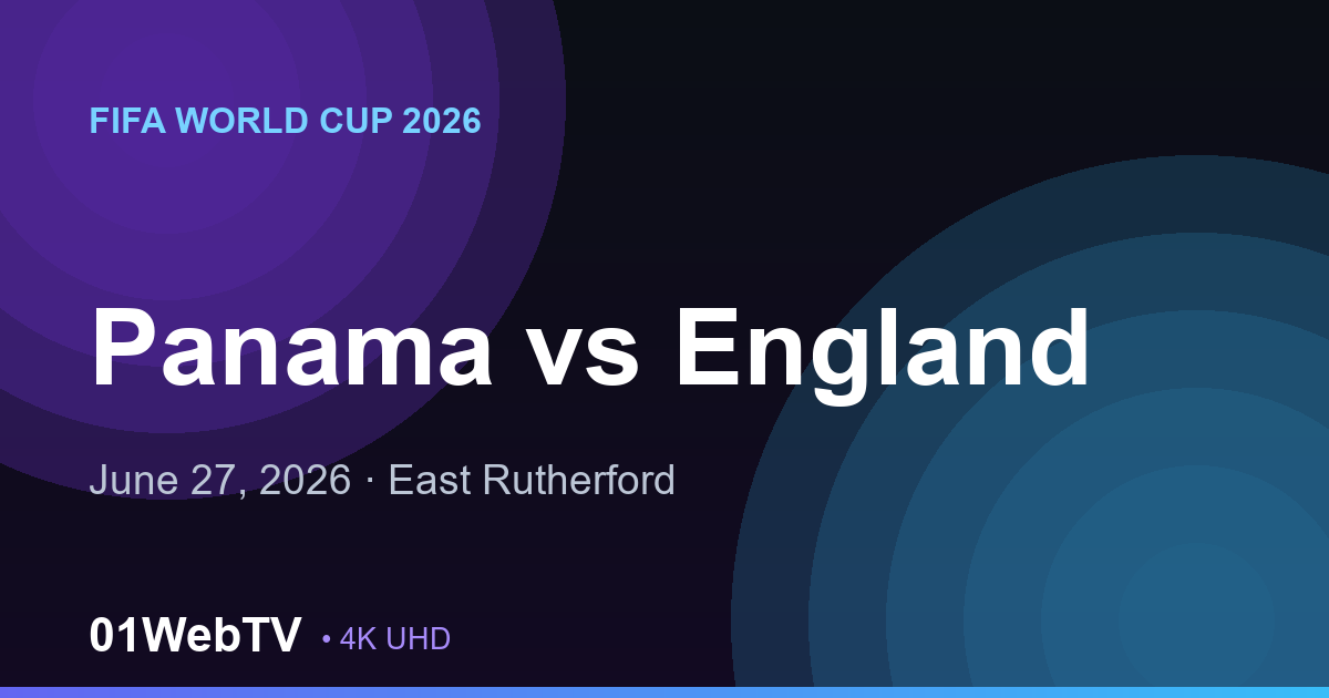 Panama vs England