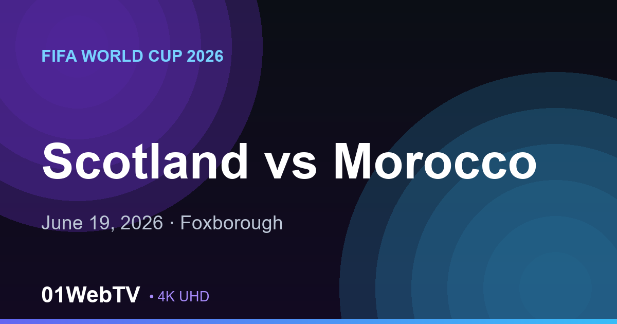 Scotland vs Morocco