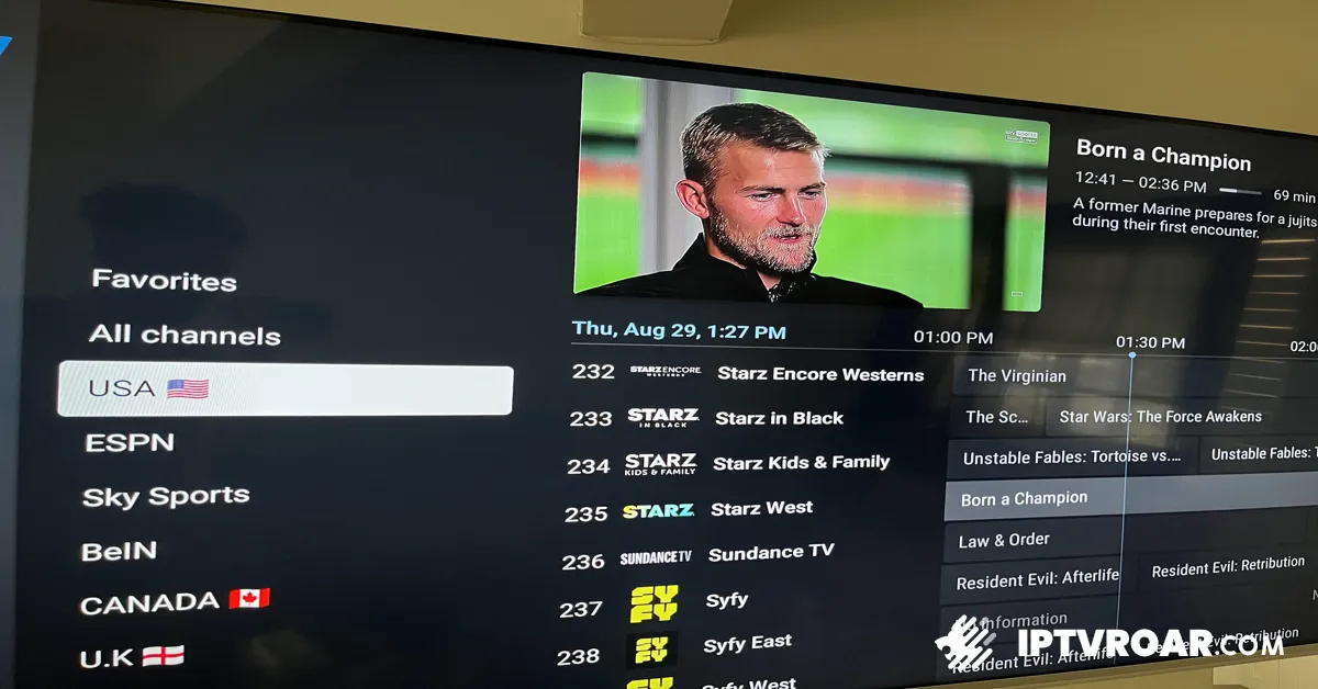 M3U IPTV USA Channels: Stream Live TV Content Easily