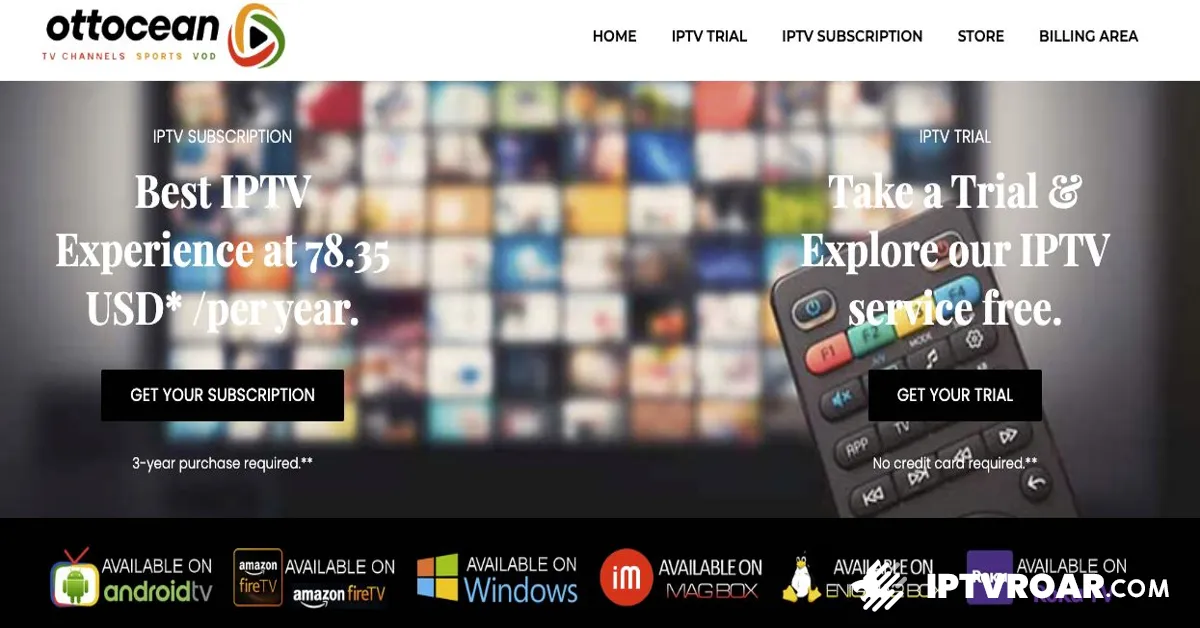 Unlock a world of entertainment with the best IPTV OTT Ocean service. Enjoy live TV channels, IPTV services, and more on your Fire TV Stick or Android devices.