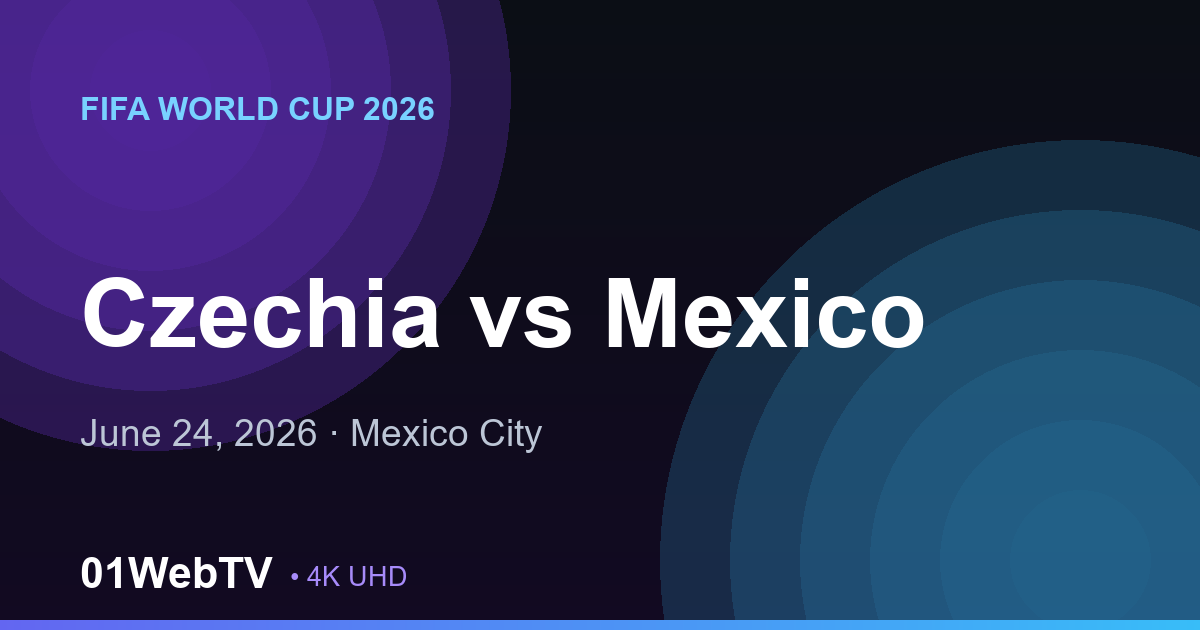 Czechia vs Mexico